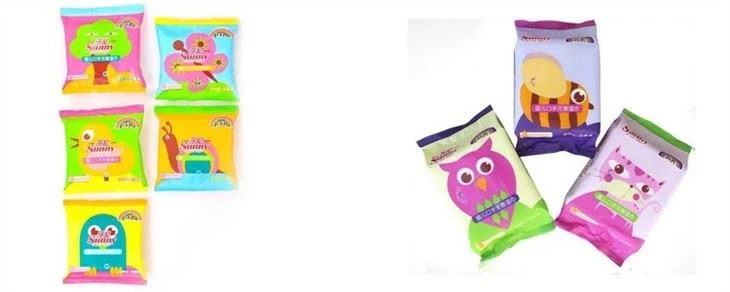 Complete Set 5-30pcs Small Pack Wet Towel Machine