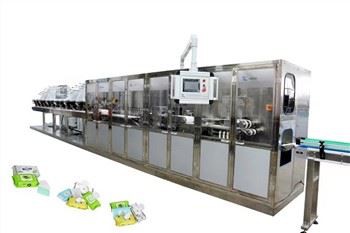 DCW-4300 Pilnas automatinis Midium Speed 30-120pcs Kūdikių šlapio valymo sulankstymo mašinų pakavimo gamintojai